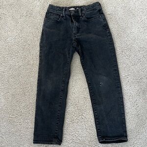 Boys Old Navy black denim. Size 8 plus